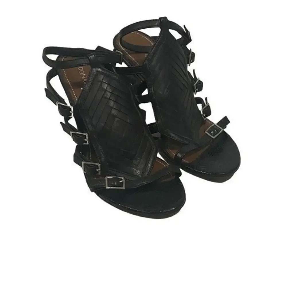 Donald J. Pliner‎ Tena Buckle Ankle Wrap Sandal Size 7